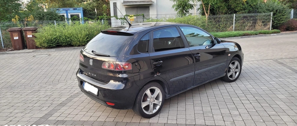 Seat Ibiza cena 9500 przebieg: 264707, rok produkcji 2008 z Recz małe 92